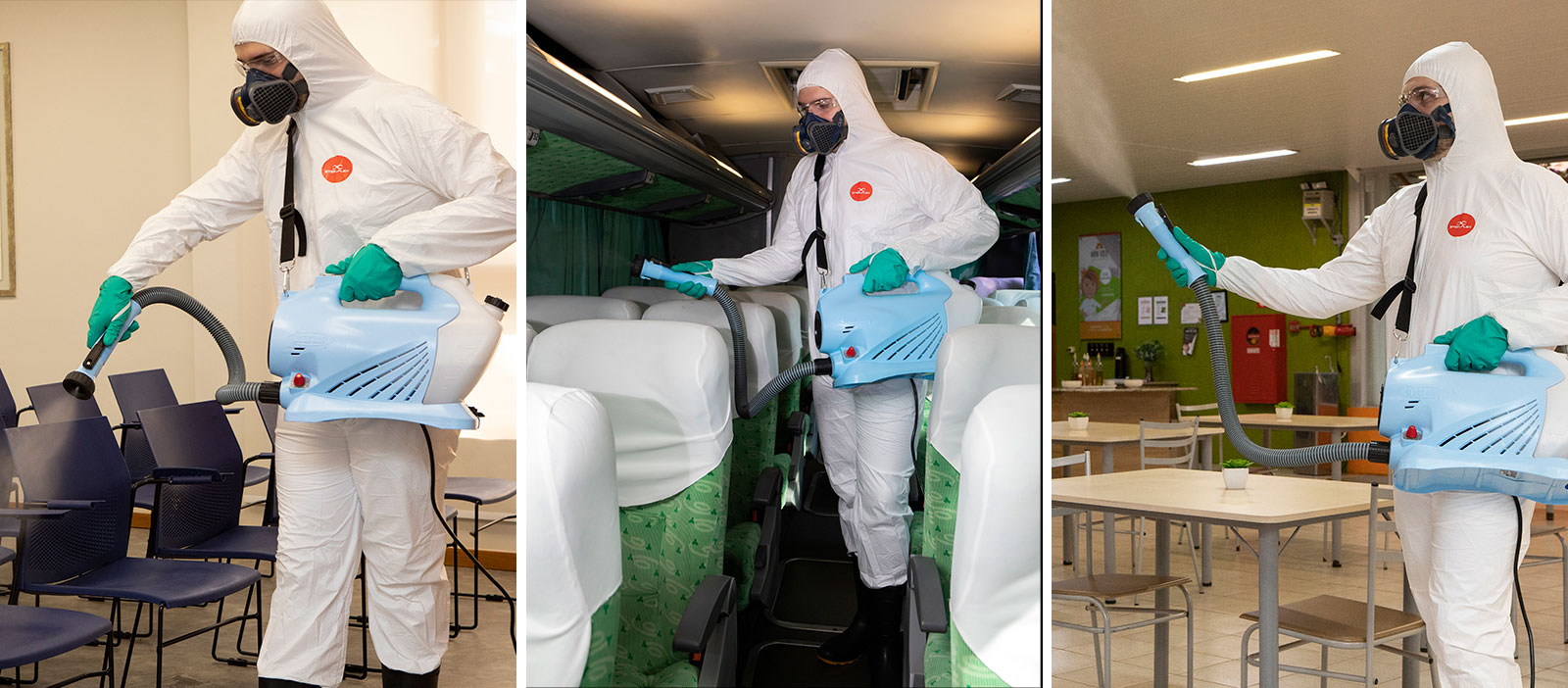 Desinsetização completa utilizando atomizador a frio em residencias de Belo Horizonte pela Senen melo dedetizadora BH